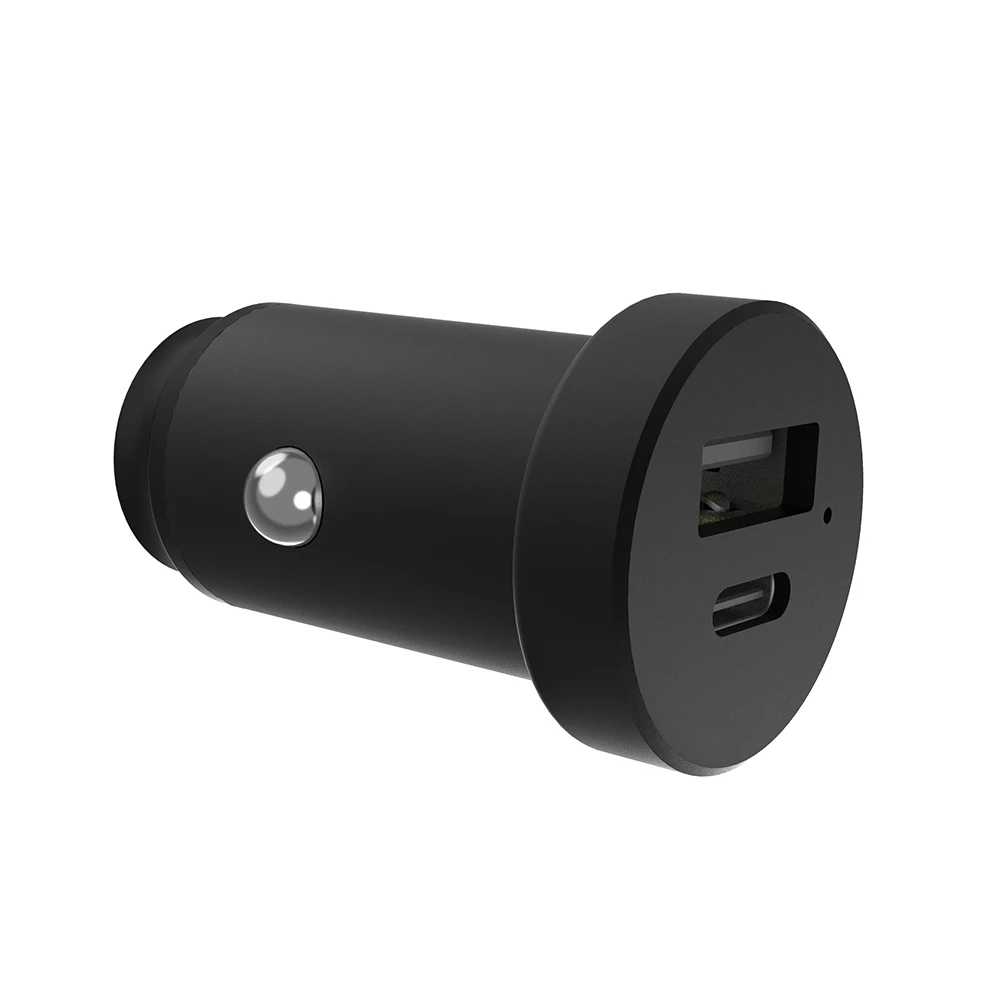 
Factory Direc 2-Port Usb C 24W Car Cup Charger 4.8A USB Car Charger 