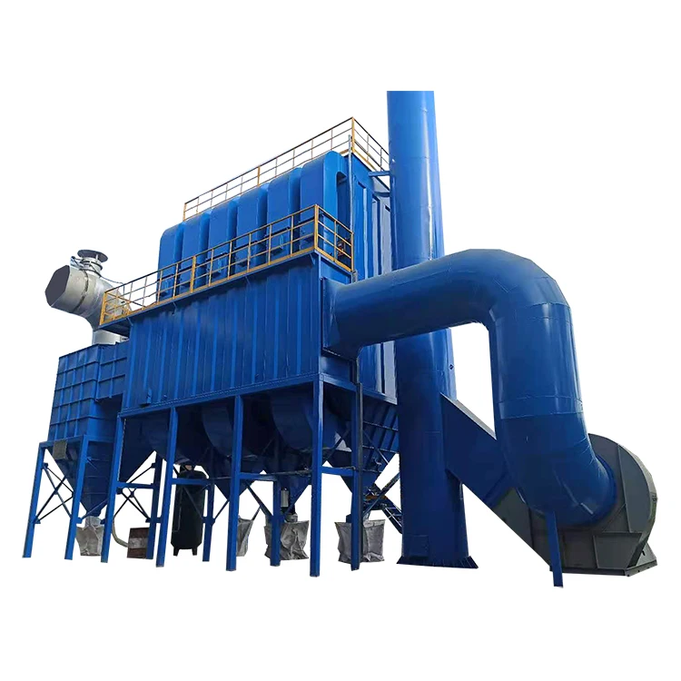 industrial dust collector  Pulse Jet Bag Filter  Pulse-jet bag filter system for aluminum factory