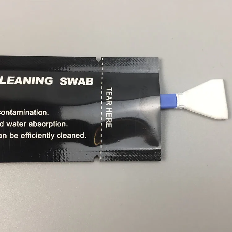 16mm Individual Pack APS-C Camera Sensor Cleaning Lint Free V Shape Head Microfiber Cleanroom Swabs