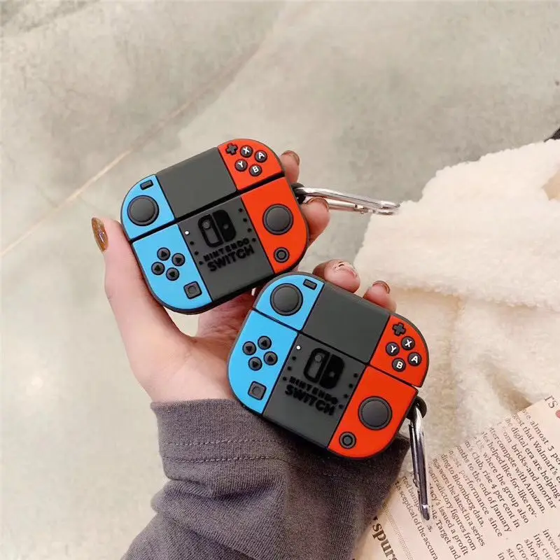 
Boys Nintindo switch xbox ps4 video game controller for airpods case game console nintendo switch gamebody for airpod case 