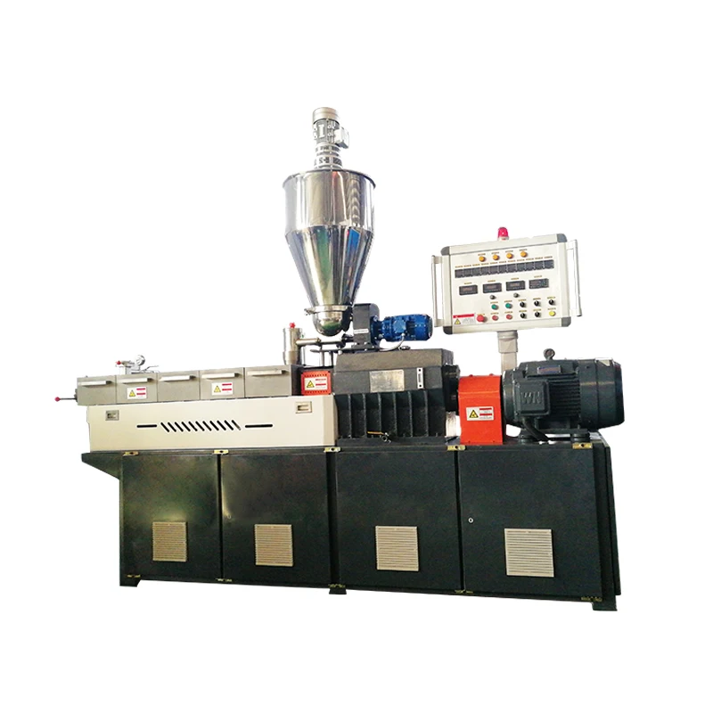 Twin screw lab extruder PA EPDA LLDP PP for granules pelleting