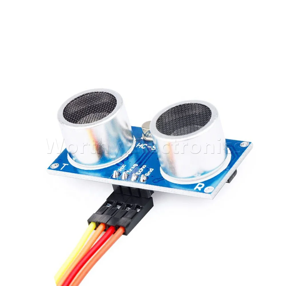 Дальномерный модуль ультразвукового датчика 3-5V Поддержка GPIO последовательный порт IIC одиночного автобуса электронных деталей HC-SR04 Ультразвуковой