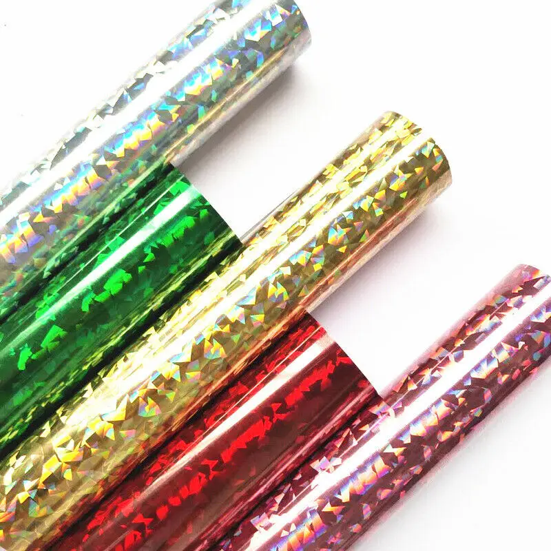 
Buy synthetic leather Coat of paint artificial PU holographic patent leather luster Laser 