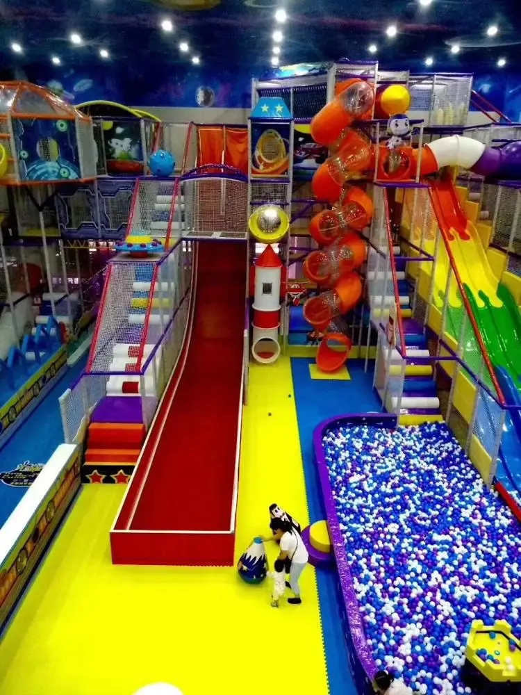 Enchanted Forest Commercial Attraction Soft Play Kids Indoor Adventure Playground Equipment