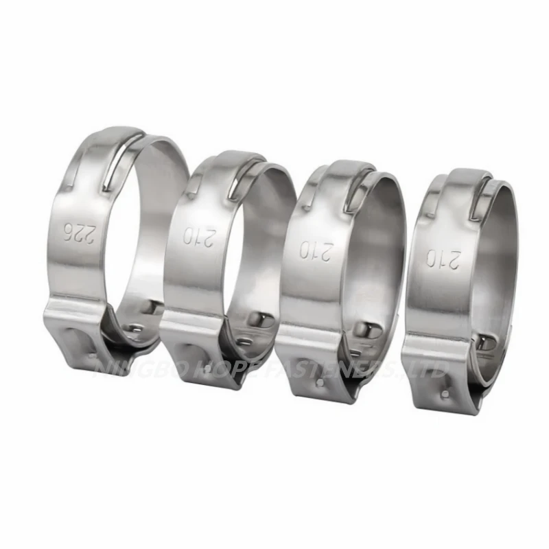 Single Ear Hose Clamps for Pex Tube/CV Joint Motorcycle