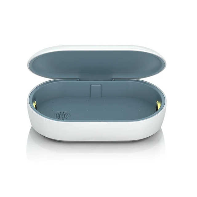 
2020 Trending Portable Phone Wireless Charger UV Sterilizer Phone Box 