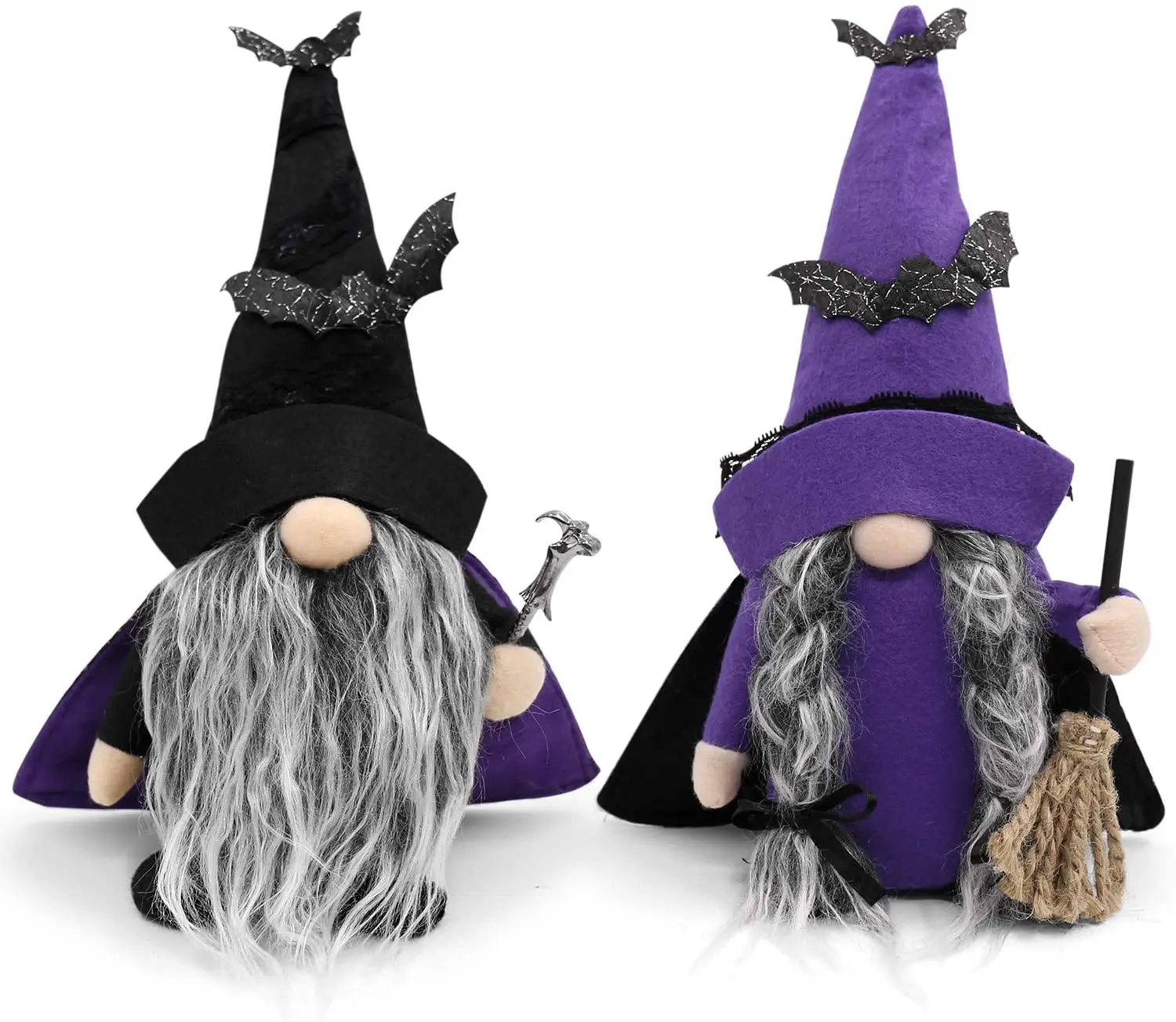 Hot Sale Gnome Halloween Witches Gnomes Plush Tomte Swedish Nisse Scandinavian Elf Doll Halloween Toy Farmhouse Decoration