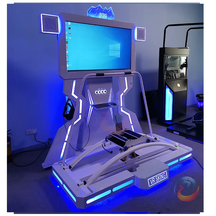 Standing flight VR simulator vr skiing game machine with virtual reality simulator 9d vr