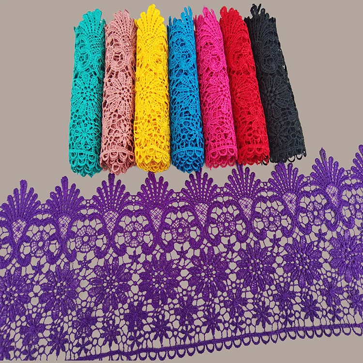 High quality textile fabrics Embroidered lace Mesh fabrics Dresses Lace Home trims