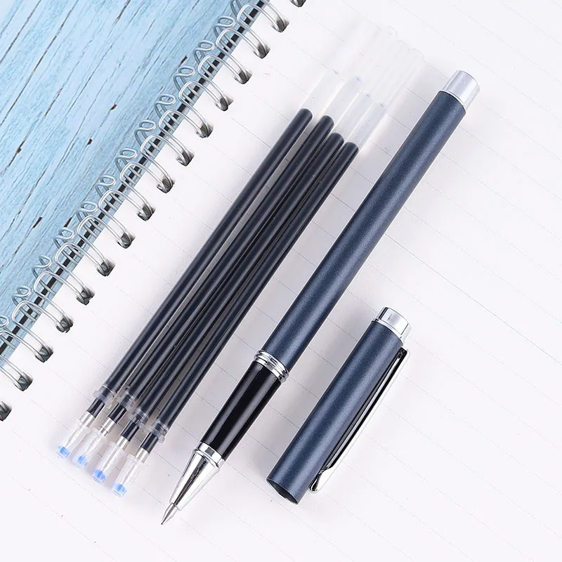  Best selling Metal Rollerball pen business custom logo gift Printing Gel for