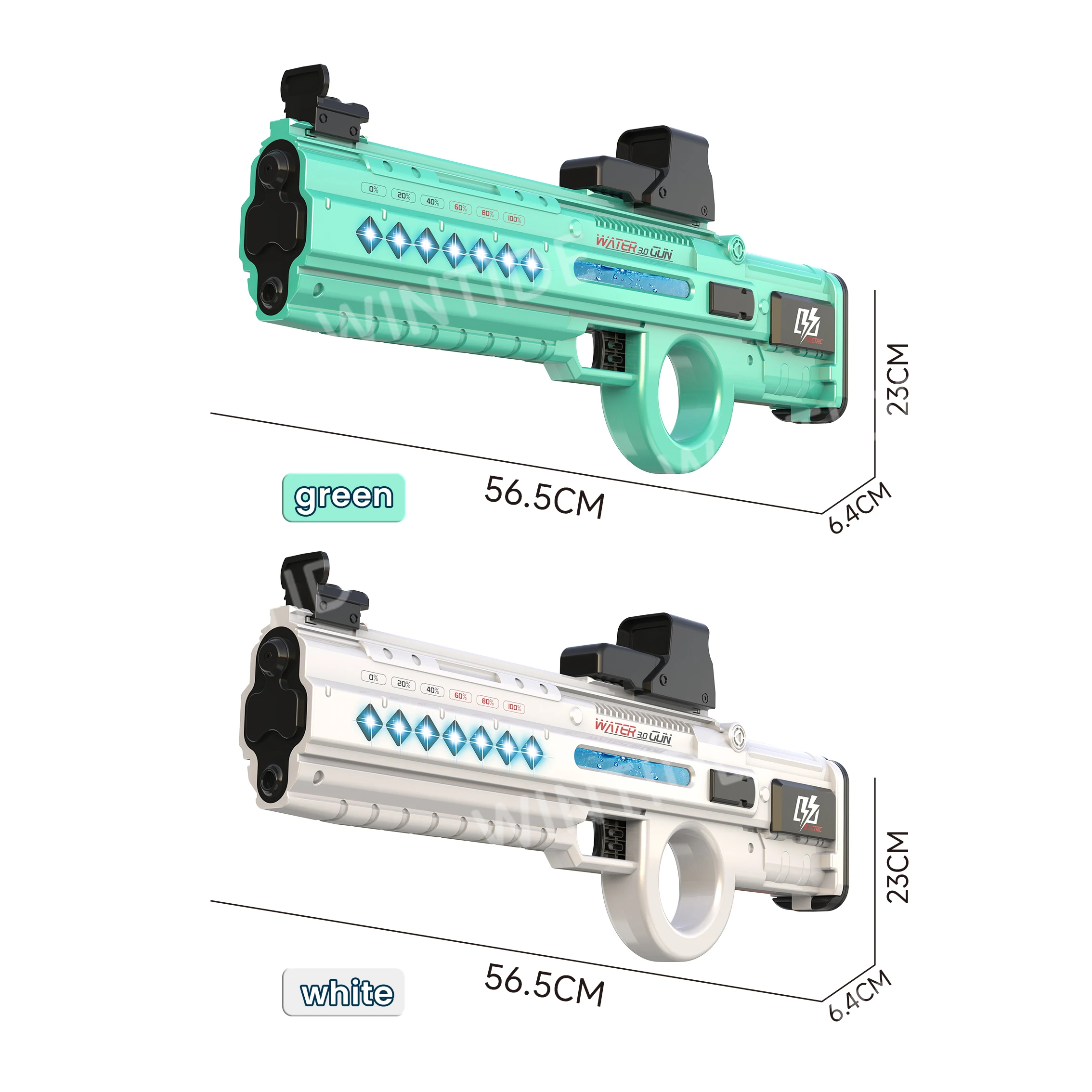 OEM ODM wholesale exelectric water guns outdoor kids water gun automatic PP plastic toy guns