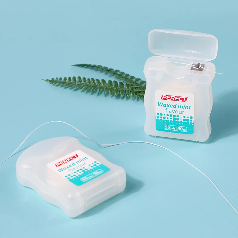 PERFECT High Eco Friendly Biodegradable Bamboo floss 50M waxed dental floss