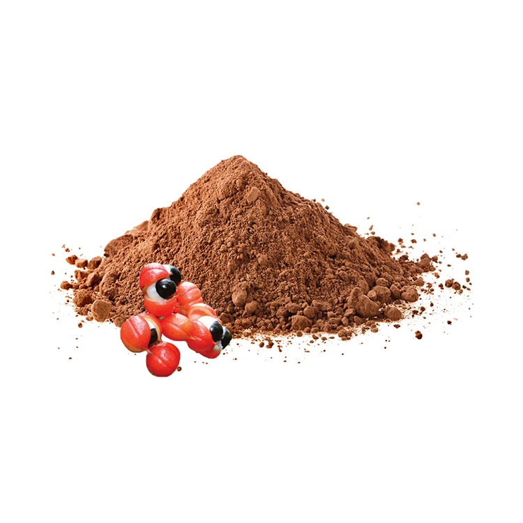 High Energy Supplement Ingredient Antioxidant Herbal Powder Brazilian Organic Guarana Seeds Powder