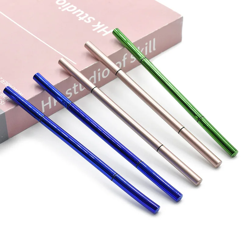 Cosmetic Containers Empty Private Label Eyebrow Pencil Twist Empty Eyebrow Pen Double-end Eyebrow Pencil Packaging