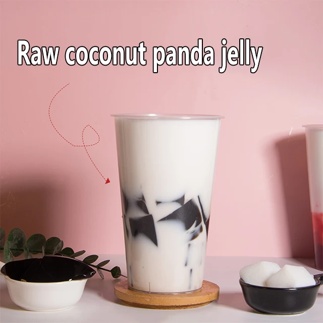 Hot Selling Manufacturer No Cooking Convenient Mellow Delicious Coconut Jelly Solid Beverage Flavor