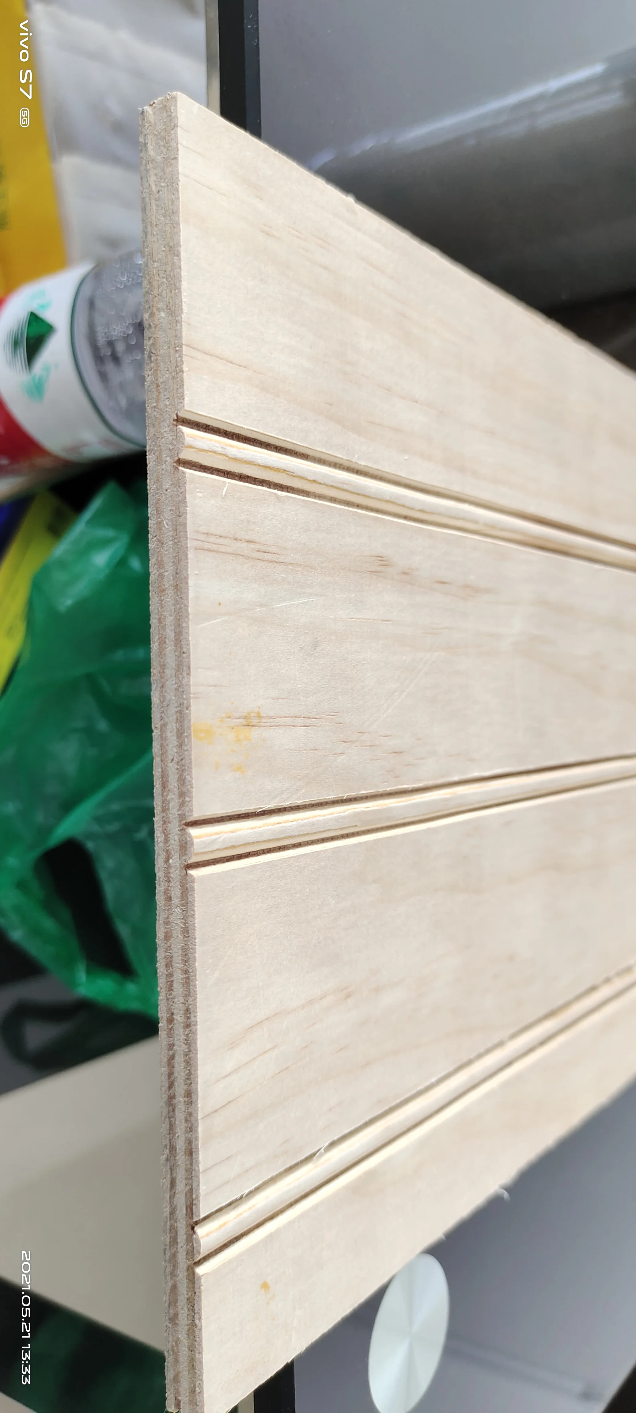 Tongue and Groove plywood for house decoration/wall panel.