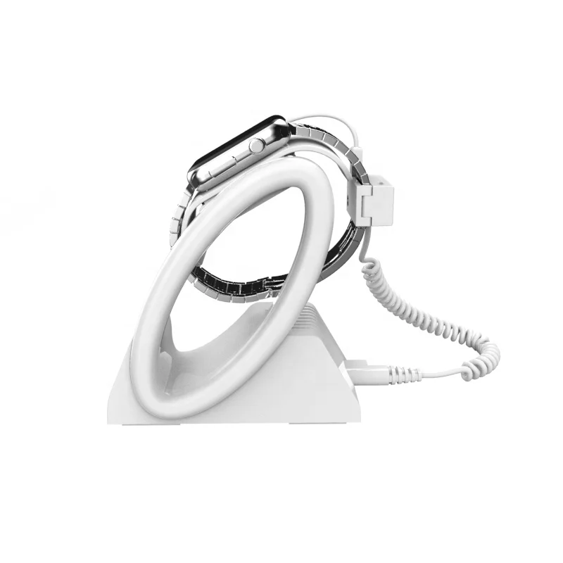 INSHOW A301 Apple Watch Display Stand Smart Watch Holder Show Base WHITE Universal For Retail Shop