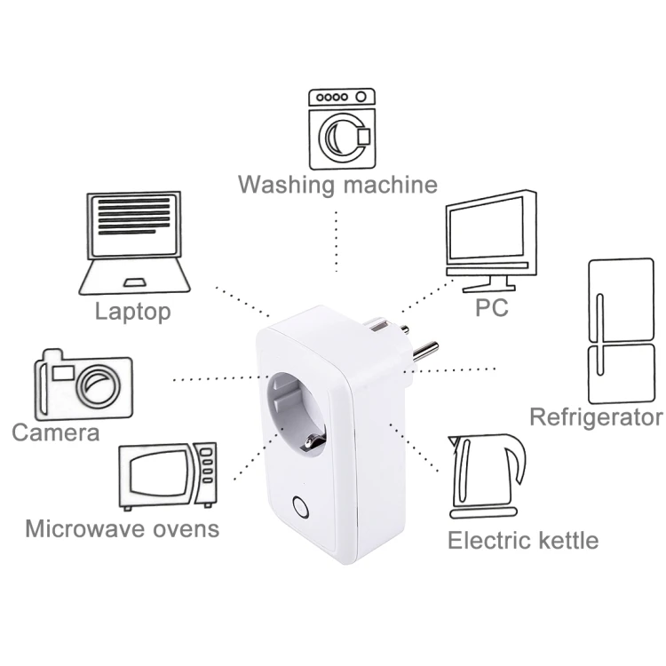 Лидер продаж умная розетка с Wi-Fi и USB-портом дистанционное управление таймерный выключатель защита зарядки европейской