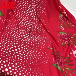 Dd Your Requirments 1.1m Solid Printed Woven Fabric Rayon For Stretch Fabric For Dancing