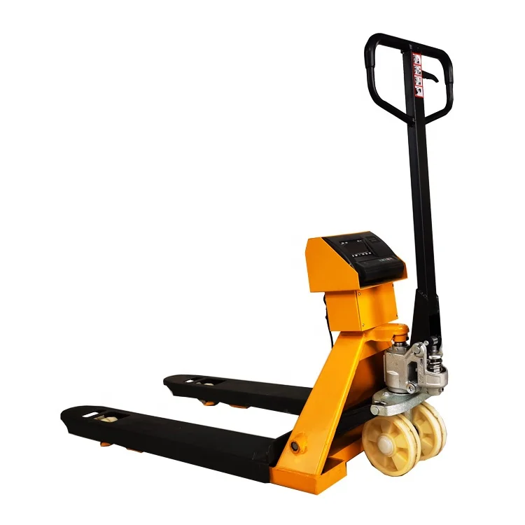 weighing pallet scale 2000kg pallet truck weighing scale