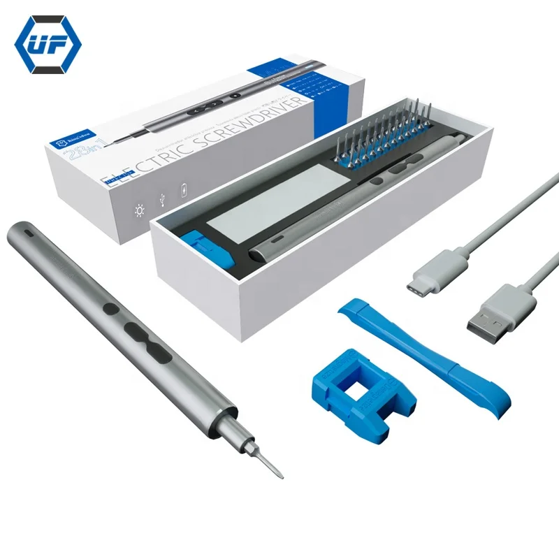 KS-882037 28 in1 Precise Electric Screwdriver Rechargeable Type C Mini Electric Screwdriver Repair Tools