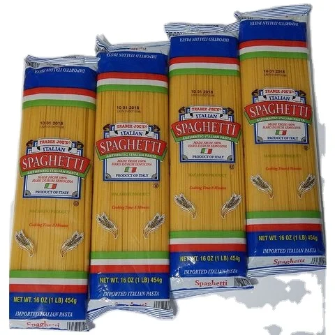 Высококачественные итальянские макароны для спагетти 1,9 мм (1000 г), лучшие продажи Спагетти из США