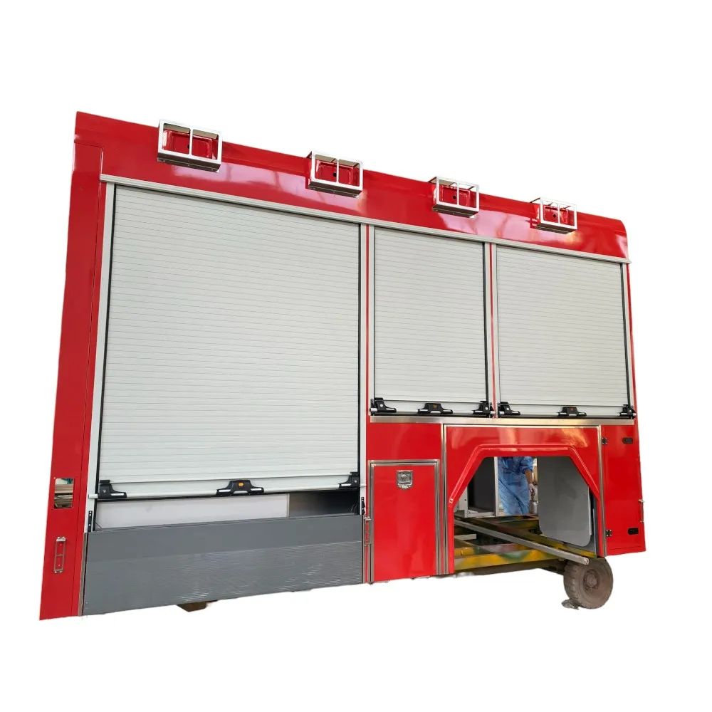 Van Delivery Truck Cabinet Kitchen Aluminum Roller Shutter Vertical Push Pull Roller Shutter Door