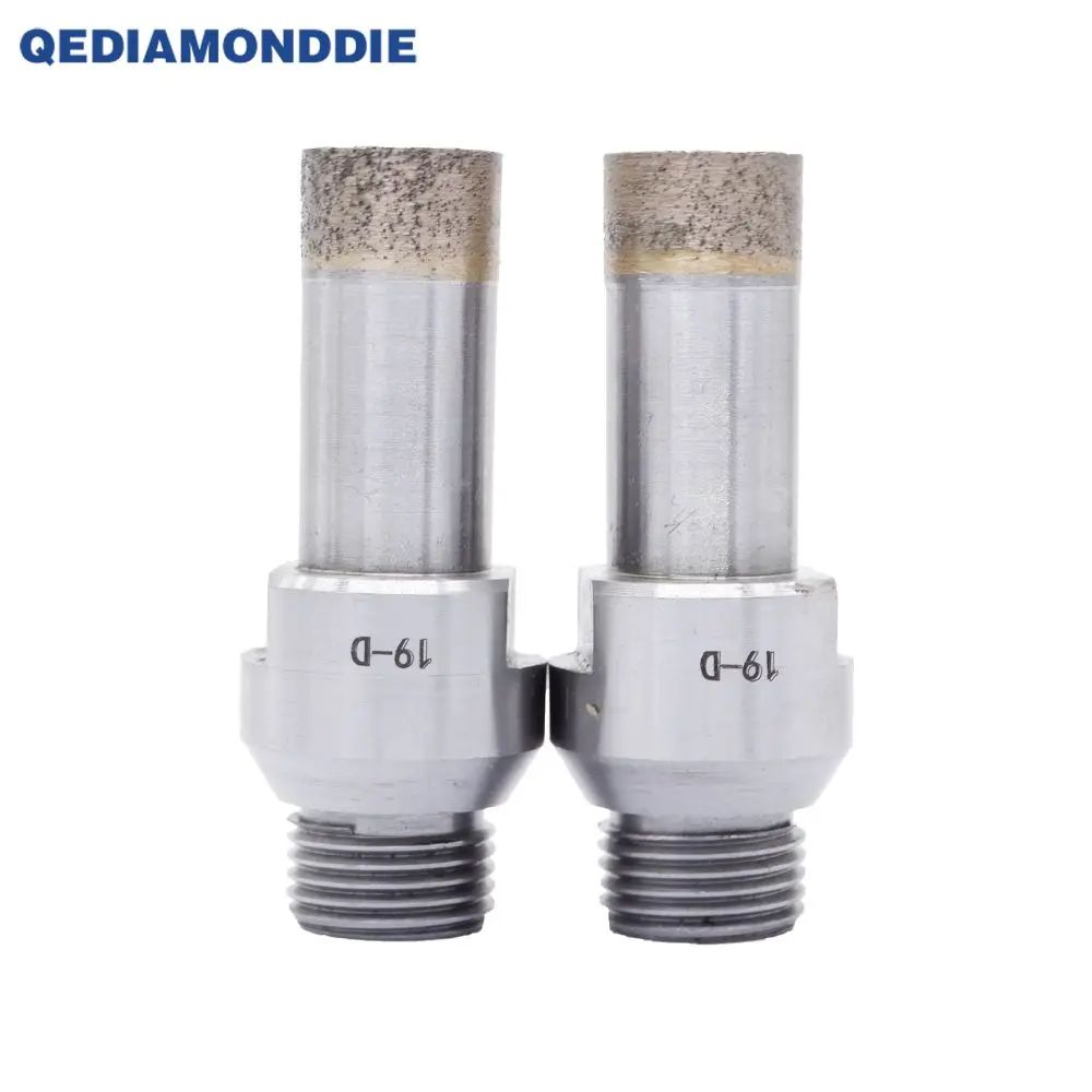 High Quality Porcelain Tile Cutting Diamond Drill Bit Hole Saw Sintered Thread Shank Core Drawing Dies for
