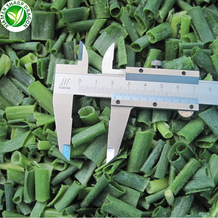 Chinese Supplier IQF Vegetable Packaging Price Frozen Fresh Green Chives