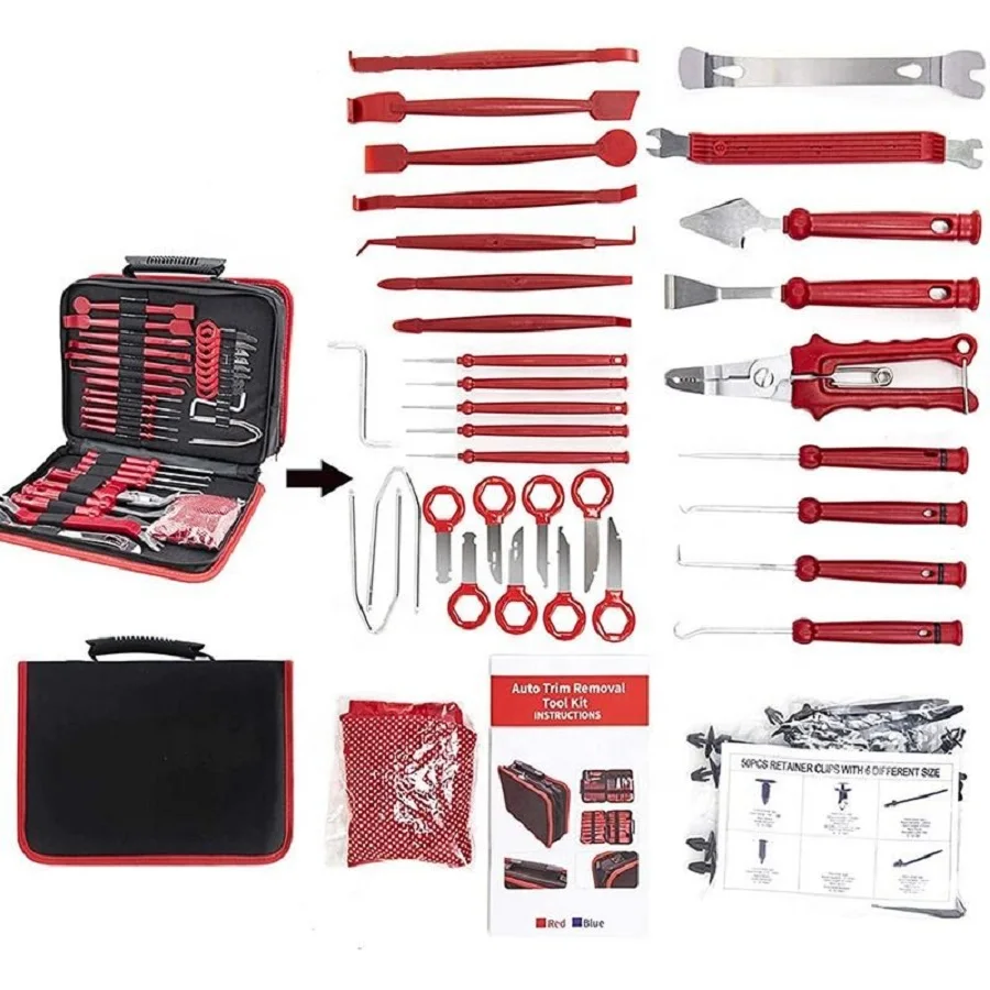 99 шт. набор инструментов для снятия обшивки автомобильной магнитолы