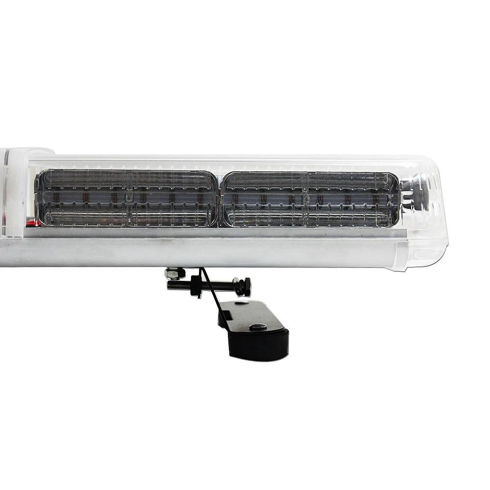 Factory OEM ODM New LED Lens 48In Amber Led Warning Light Bar Emergency Warning Direct Lightbar With Digital Controller