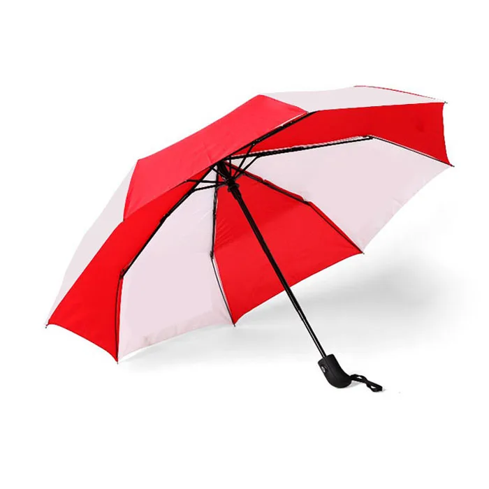 folding umbrella auto open and close  print custom logo cheap business gift for promotional ads windproof 3 fold umbrellas