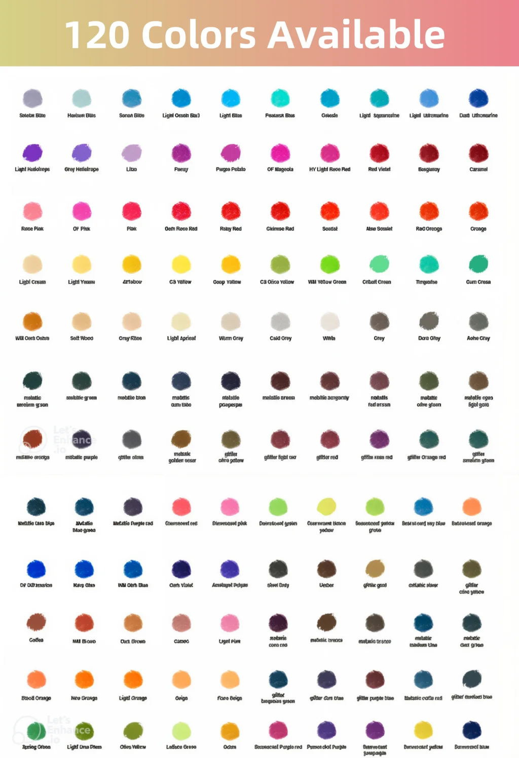 Professional 72-Pack Colored Pencil Set Eco-Friendly Drawing Pencils with Colored Lead for Gifts