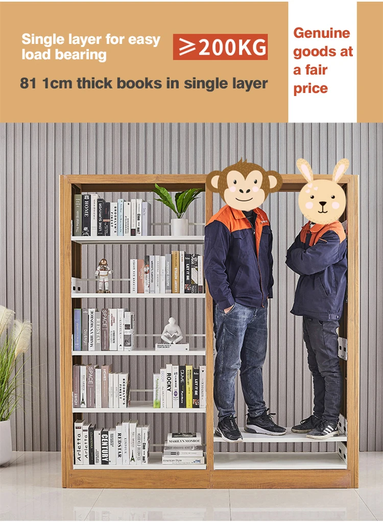 
Book Shelve University Bookshelfs Metal Bookcase Bookshelves Para Libros 5 Tier Bookshelf Shelf Multi-Function Creative 