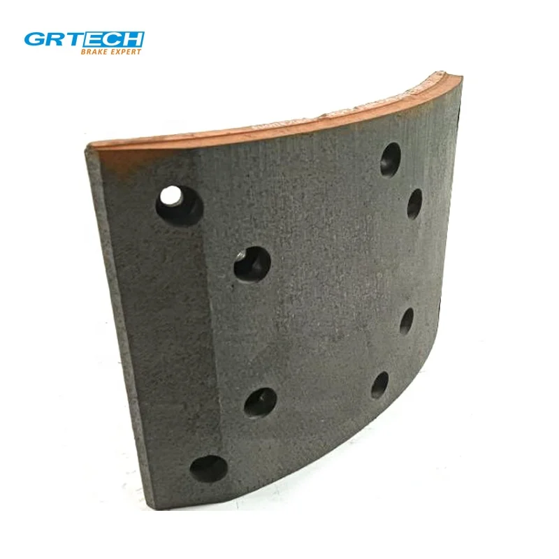 47115  high quality non-asbestos material truck brake parts drum brake shoe lining for ISUZU