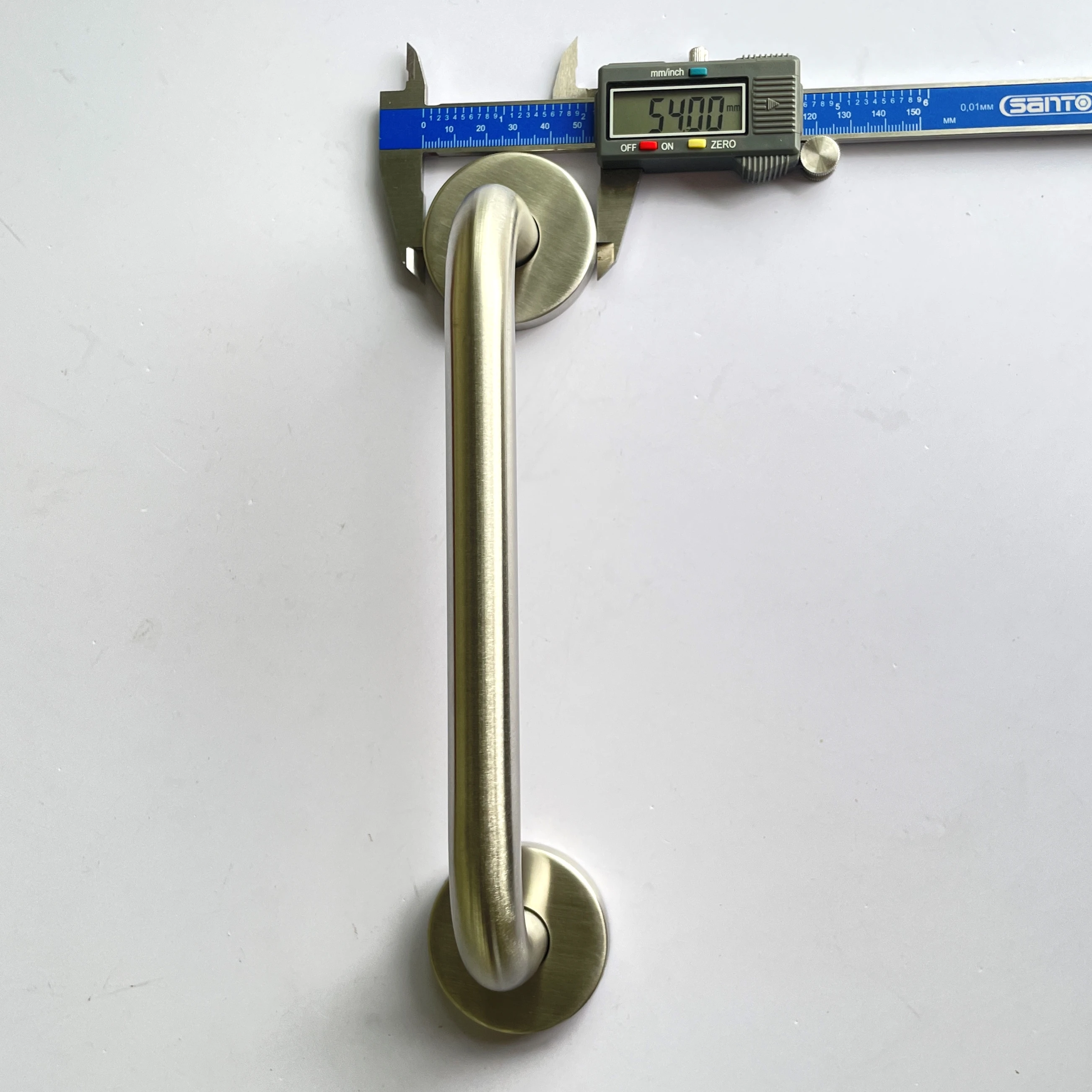 Stainless Steel Brushed Shower Grab Bar Safety Hand Rail Support Non-slip Bathroom Handrail