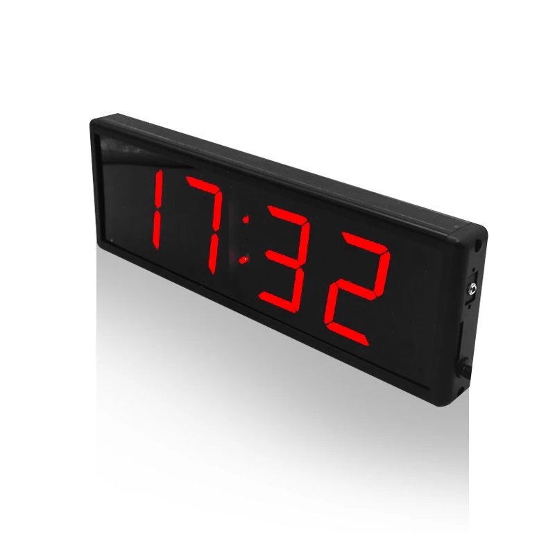 Portable Countdown/Count up 6 Digit 3 Inch Desktop Battery/Adapter Powered Clock Led Meeting Timer with Remote Control