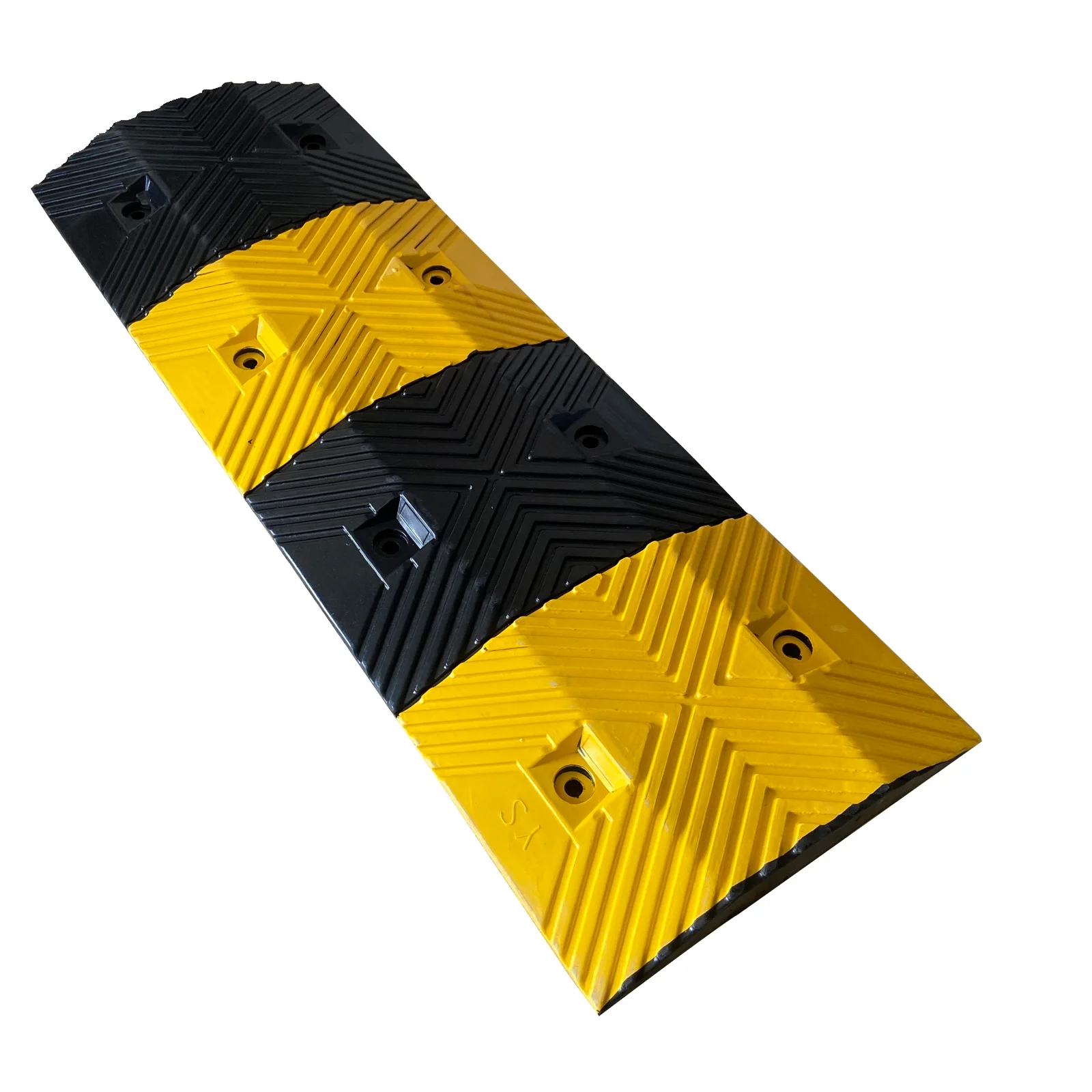 New Durable Reflective Speed Hump Heavy Duty Rubber Speed Bumps