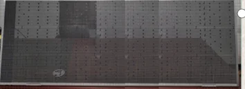 CNS-P3.125  Higher Brightness Car Rear Window Transparent LED Display 850*375mm & 850*250mm  with GPS / 4G / WIFI Antenna
