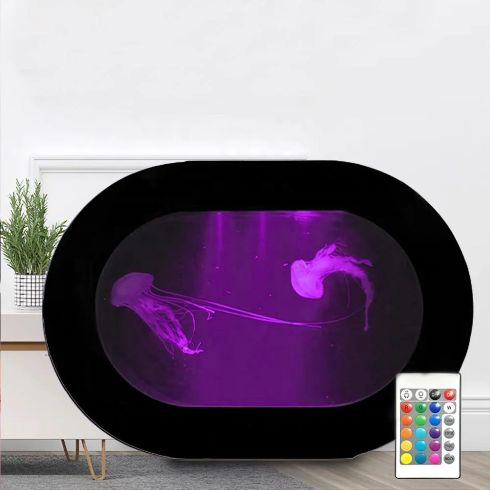 Professional jellyfish tank desktop fish tank aquarium live jellyfish breeding ornamental