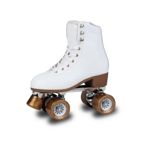Suede Leather / Leather Slim Fit Artistic Quad Roller Skates