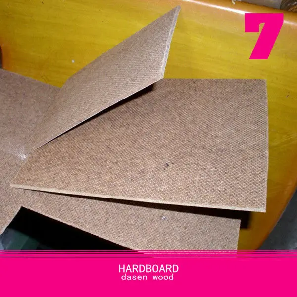 Hot sale hdf hardboard 2mm 2.5mm 4x8 fibreboard wood hardboard for wall panels