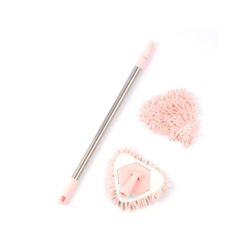 New Colors Retractable Ceiling Dust Cleaner Adjustable Triangle Cleaning Mop