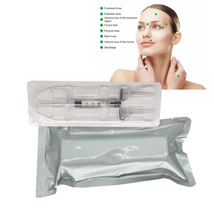 Heremefill New high and low molecular hybrid hyaluronic acid facial anti-wrinkle whitening