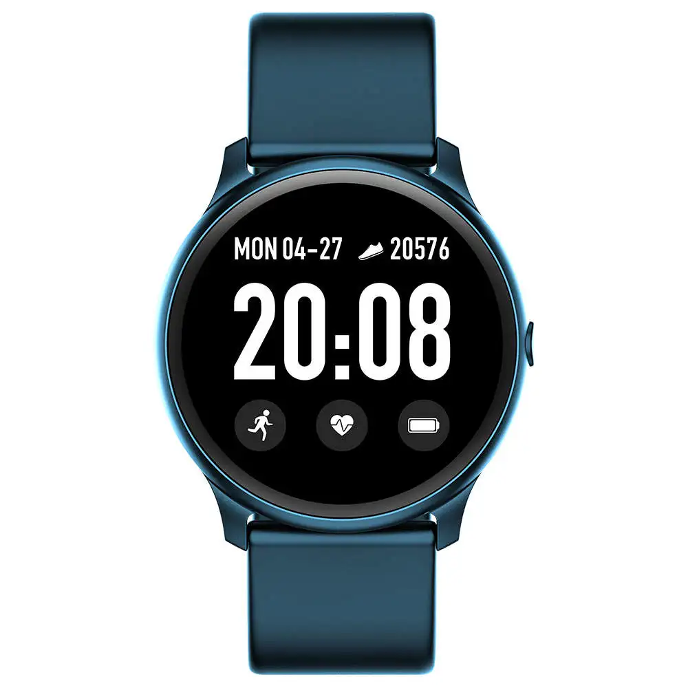  2021 KW19 Pro Full Touch Screen Women Waterproof Sport Smartwatch For IOS And Android Smart