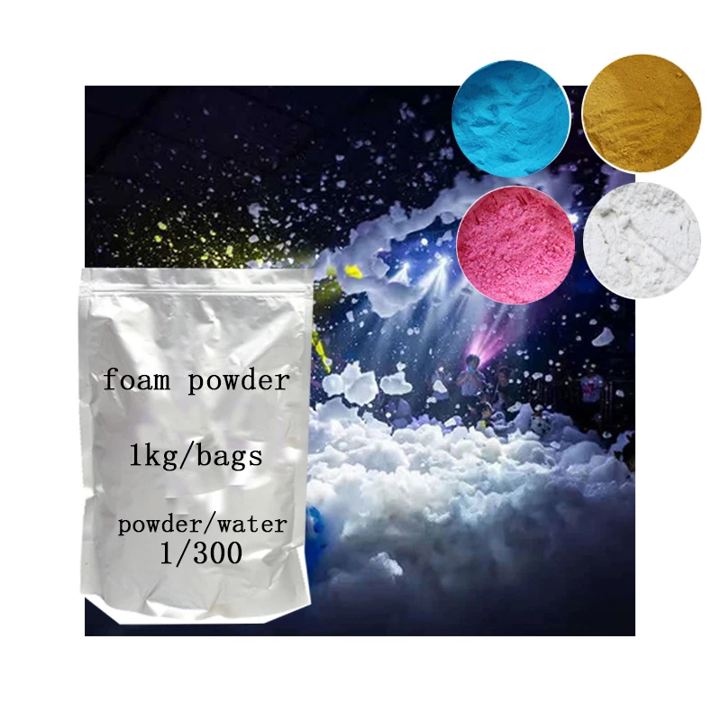 Factory Low Price 1KG Hot Sale Safe Foam Powder for Party Machine Event Celebration