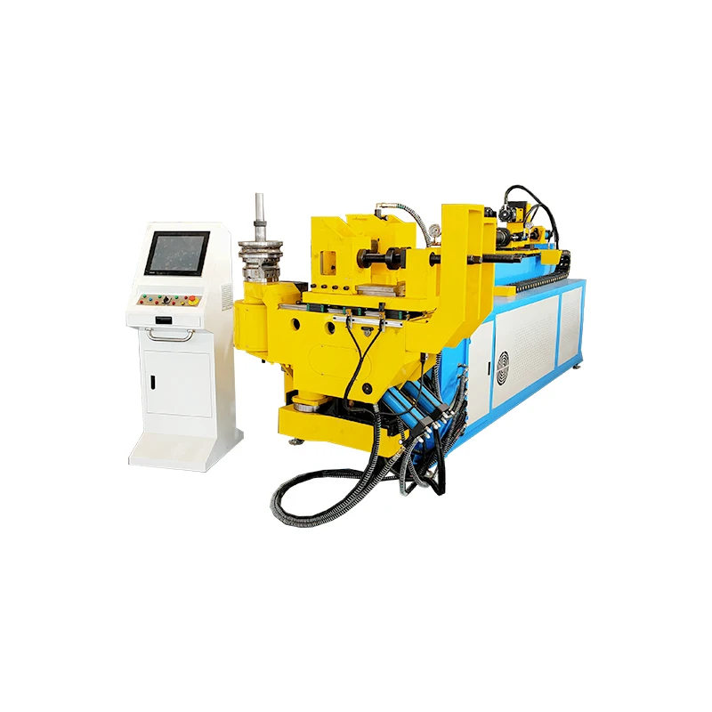 Небольшой квадратный автоматический гидравлический гибочный станок для труб с ЧПУ из нержавеющей стали