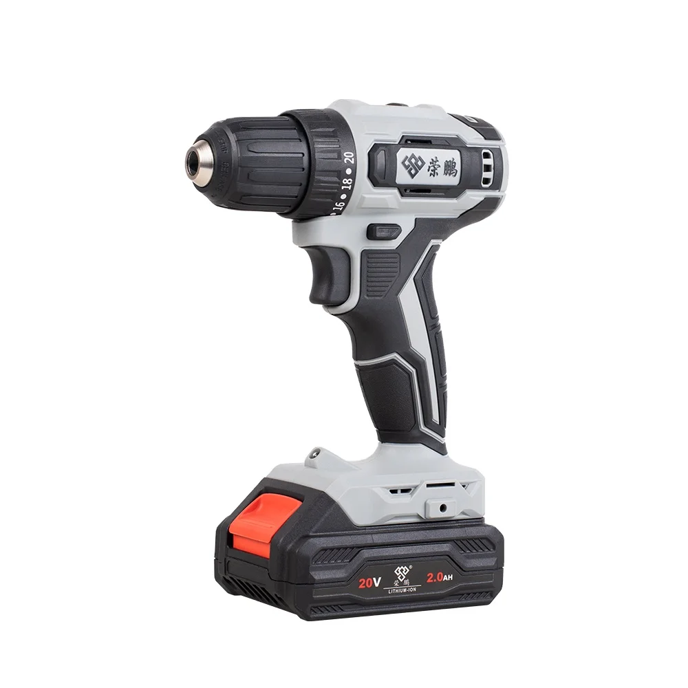 RONGPENG R685 Factory Price Cordless Drill Cordless Lithium Battery Drill Wireless Powerful Impact Power Drill with OEM Support
