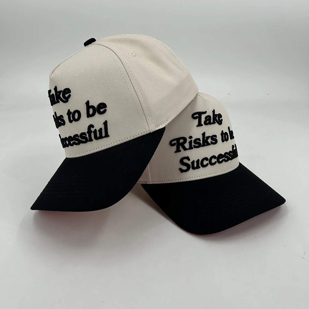 Custom Made Private Label Sports Hats Wholesale Baseball Cap With 3D Embroidered Logo