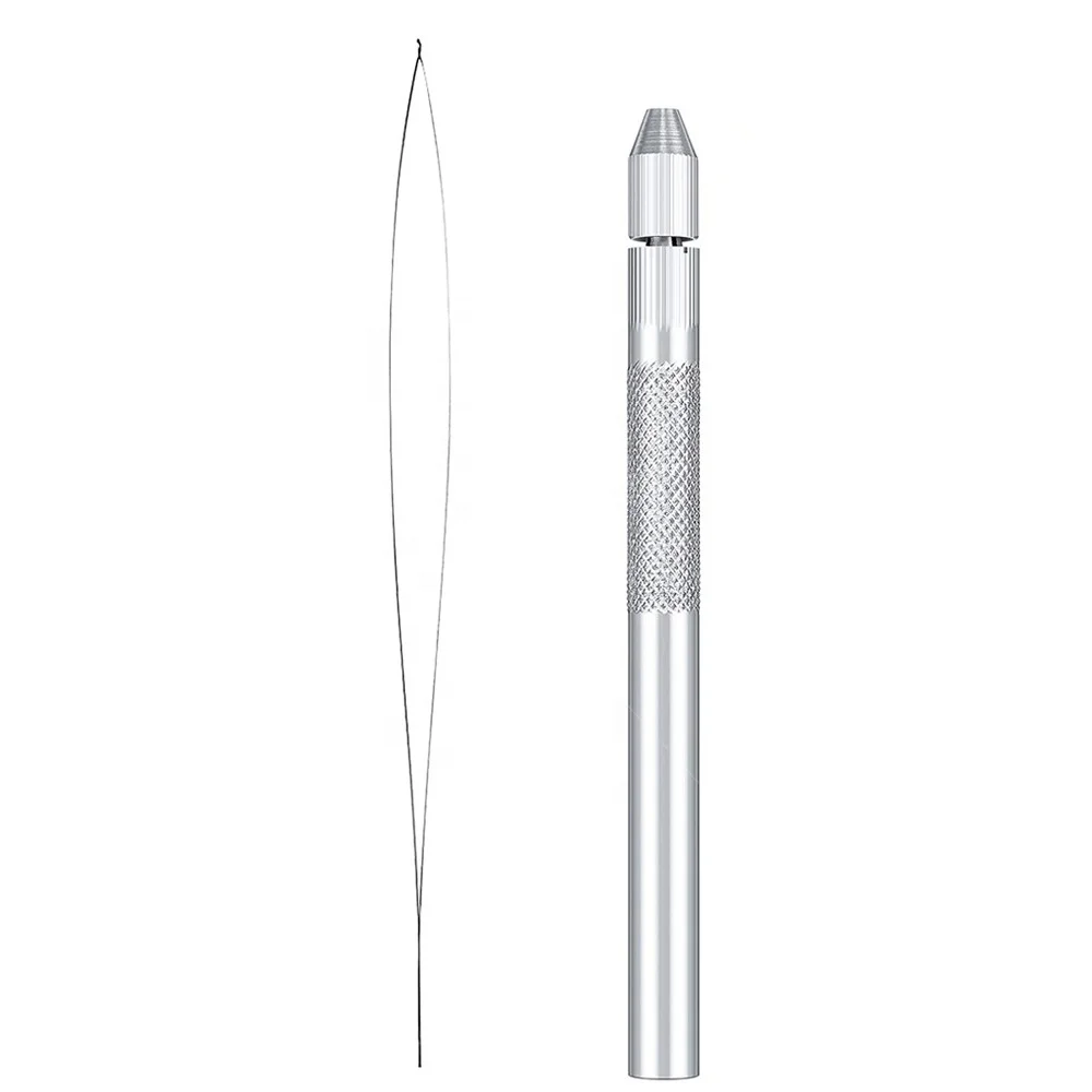 GlamorDove Silver Metal Multifunctional Demountable Loop Hook Tools For Micro Rings Links Beads